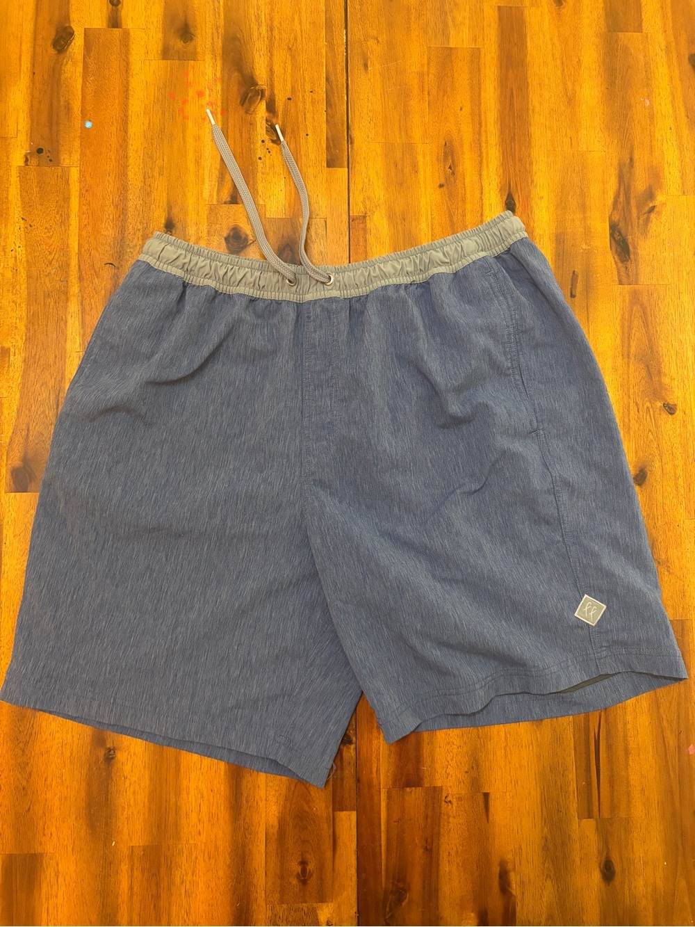Free Fly Breeze  Mens Shorts  Size XL Blue Heather Bamboo Blend Swim Fishing